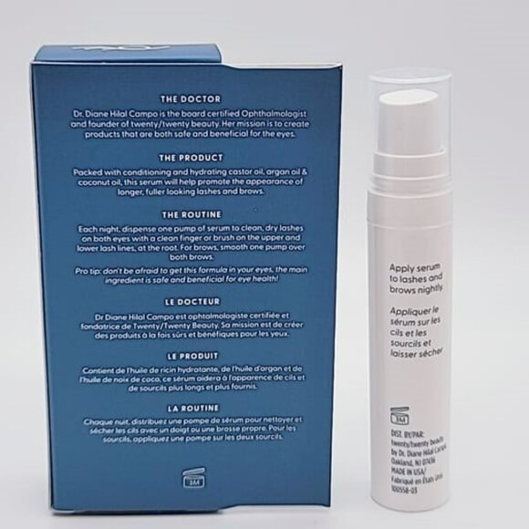 Twenty / twenty beauty Get Growing Lash & Brow Serum 0.33 fl oz /10 ml Eyelashes - Picture 2 of 2